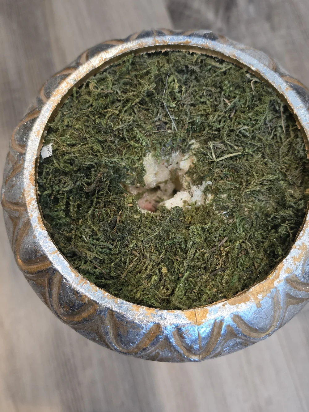 Gold Decorative Urn Planter